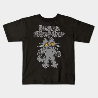 British Shorthair Kids T-Shirt